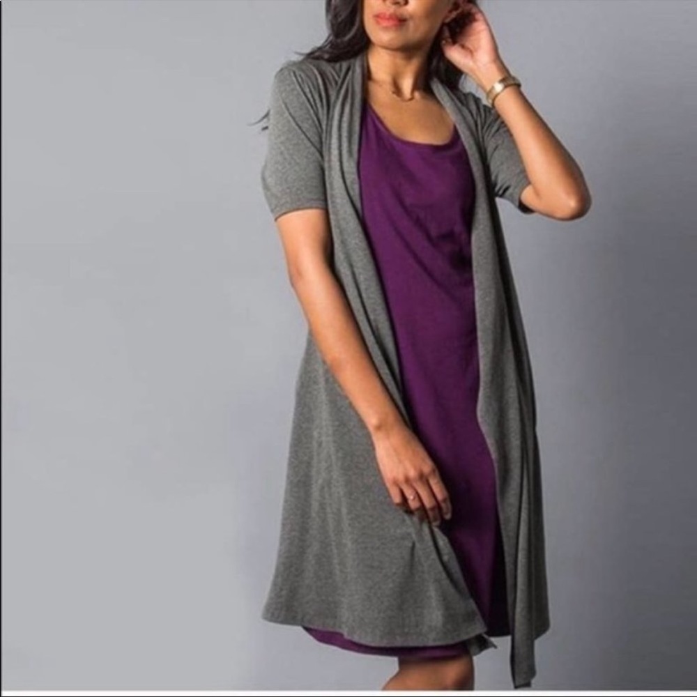 Betabrand Travel Wrap Dress Cardigan L